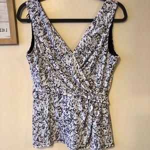 H&M sleeveless blouse
